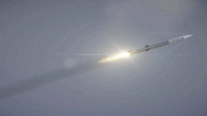 Boeing illustration of its proposed IFPC interceptor in flight.