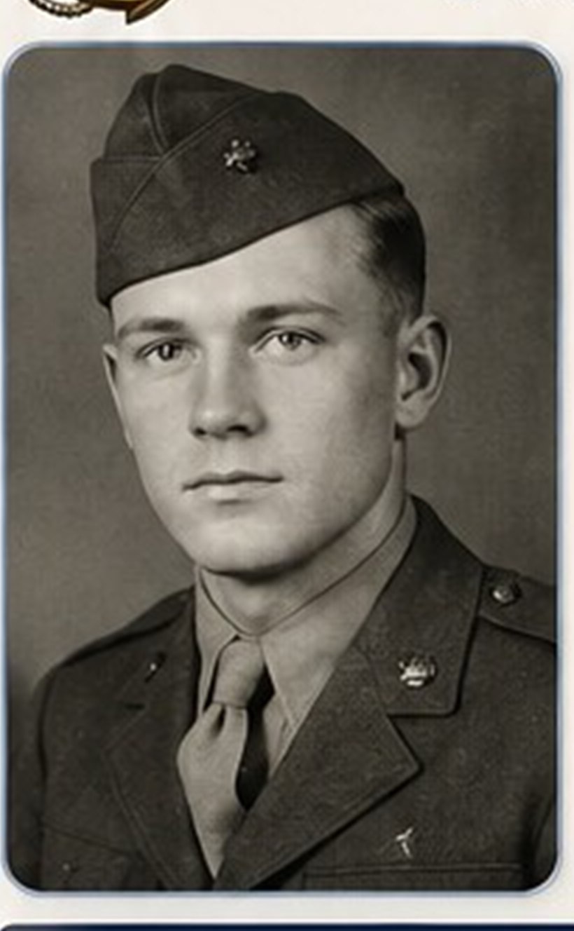 Ronald M. "John" Haynes in United States Marine Corps uniform